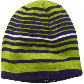 15PKB003 2016-17 latest trendy strip knit beanie